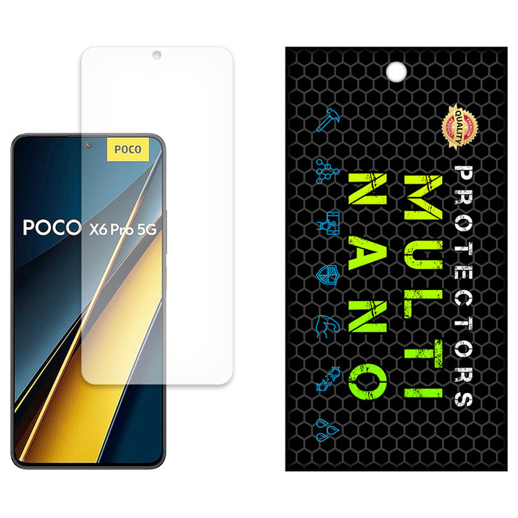 محافظ صفحه نمایش مات مولتی نانو مدل X-S1M مناسب برای گوشی موبایل شیائومی Poco X6 Pro
