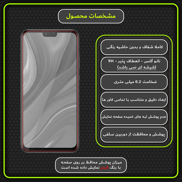 محافظ صفحه نمایش مولتی نانو مدل X-S1N مناسب برای گوشی موبایل هوآوی Y8S