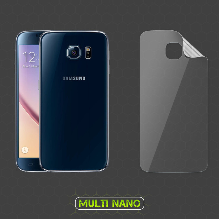 محافظ صفحه نمایش مولتی نانو مدل X-SFT مناسب برای گوشی موبایل سامسونگ Galaxy S6 به همراه محافظ پشت