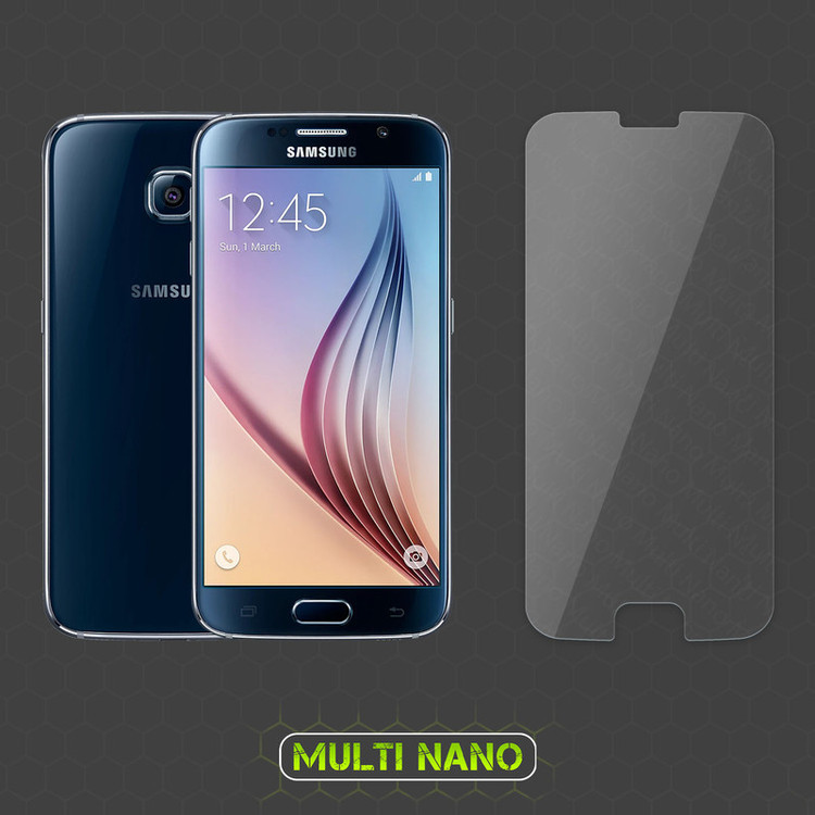 محافظ صفحه نمایش مولتی نانو مدل X-SFT مناسب برای گوشی موبایل سامسونگ Galaxy S6 به همراه محافظ پشت