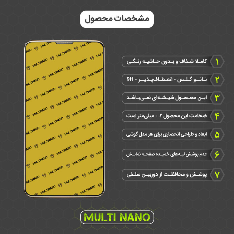 محافظ صفحه نمایش مولتی نانو مدل X-S2N مناسب برای گوشی موبایل ال جی Stylus 2 بسته دو عددی