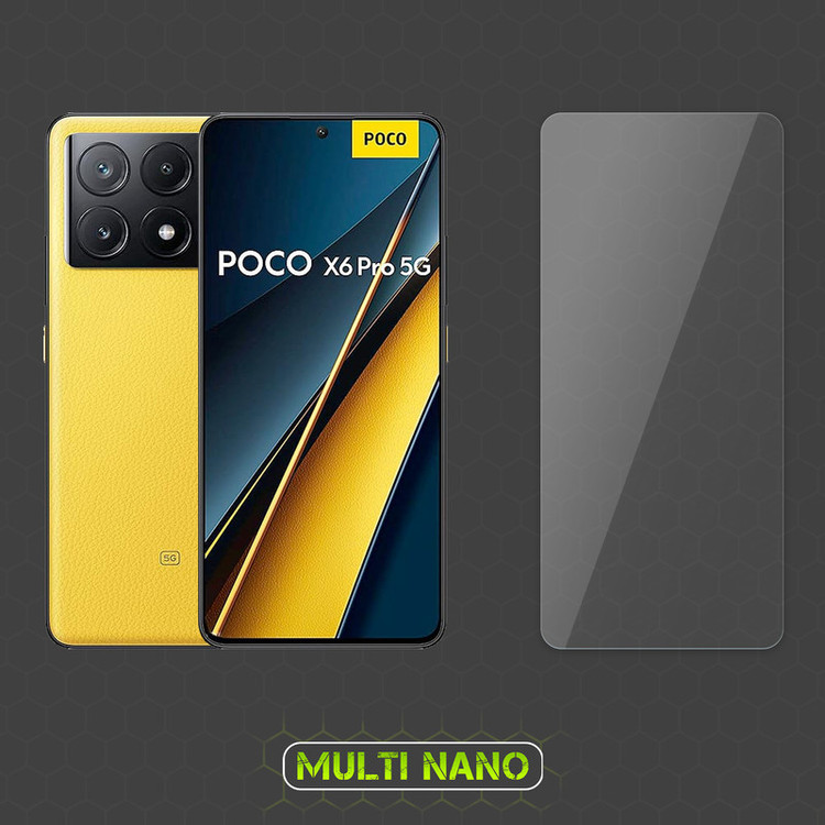 محافظ صفحه نمایش مولتی نانو مدل X-S3N مناسب برای گوشی موبایل شیائومی Poco X6 Pro بسته سه عددی