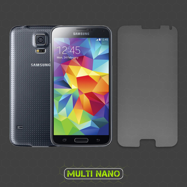 محافظ صفحه نمایش مات مولتی نانو مدل X-S1M مناسب برای گوشی موبایل سامسونگ Galaxy S5