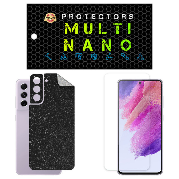 محافظ صفحه نمایش مولتی نانو مدل X-SFG مناسب برای گوشی موبایل سامسونگ Galaxy S21 FE 5G به همراه برچسب پوششی