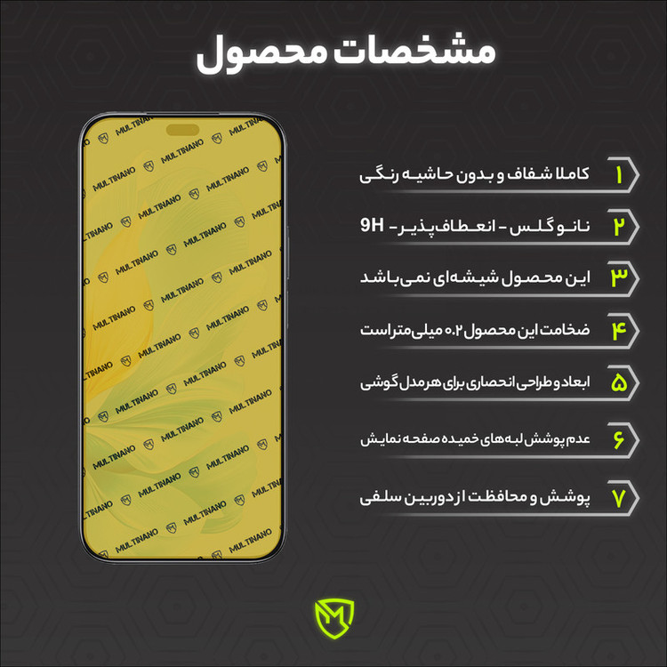 محافظ صفحه نمایش مولتی نانو مدل X-S2N مناسب برای گوشی موبایل آنر 200 Lite بسته دو عددی