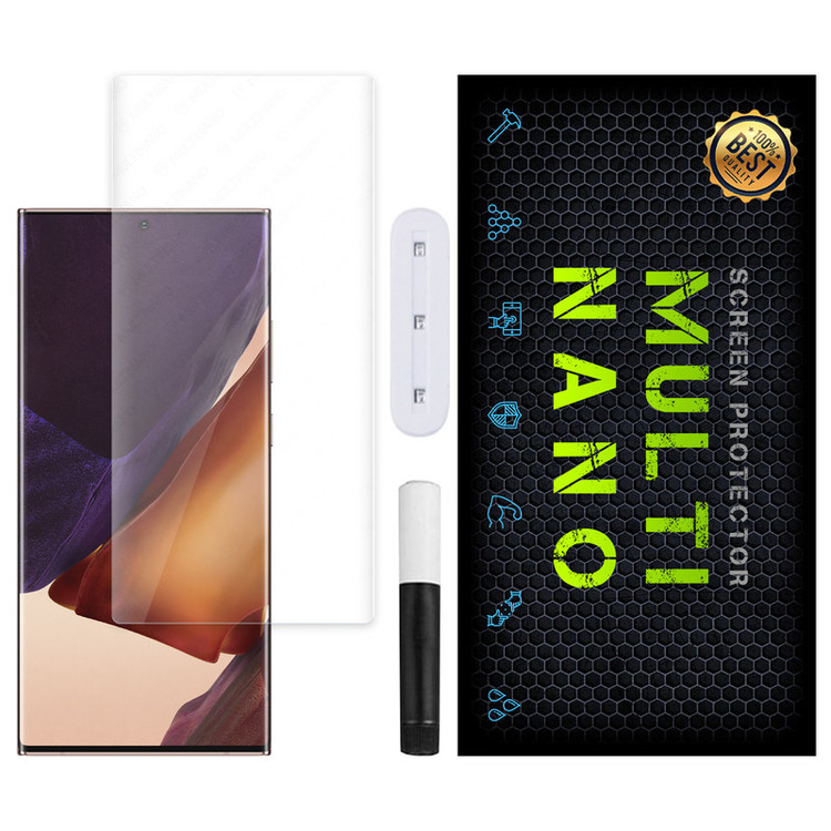 محافظ صفحه نمایش مولتی نانو مدل UVL مناسب برای گوشی موبایل سامسونگ Galaxy Note 20 Ultra