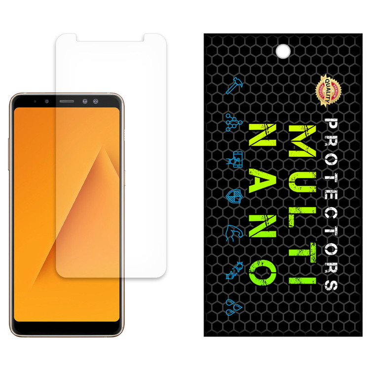 محافظ صفحه نمایش مات مولتی نانو مدل X-S1M مناسب برای گوشی موبایل سامسونگ Galaxy A8 Plus 2018