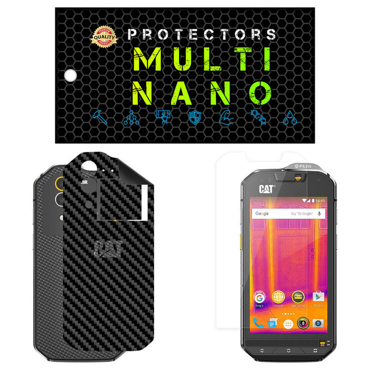 محافظ صفحه نمایش مولتی نانو مدل X-SFC مناسب برای گوشی موبایل کاترپیلار Cat S60 به همراه برچسب پوششی