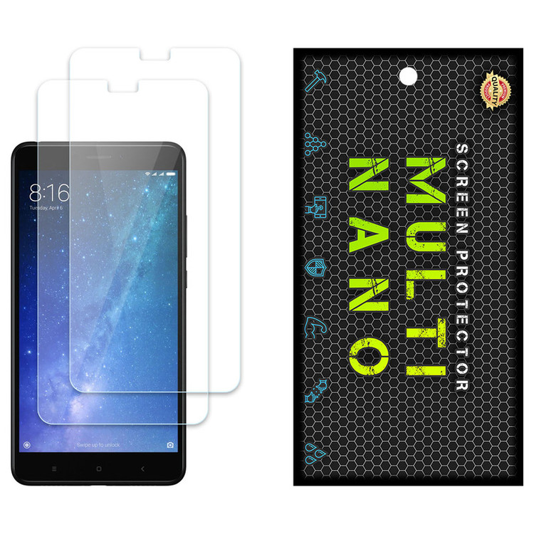 محافظ صفحه نمایش مولتی نانو مدل X-S2N مناسب برای گوشی موبایل شیائومی Mi Max 2 بسته دو عددی