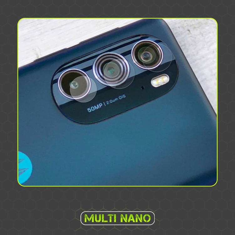محافظ صفحه نمایش مولتی نانو مدل X-SLFG مناسب برای گوشی موبایل موتورولا Edge 30 Pro به همراه برچسب پوششی پشت و محافظ لنز دوربین