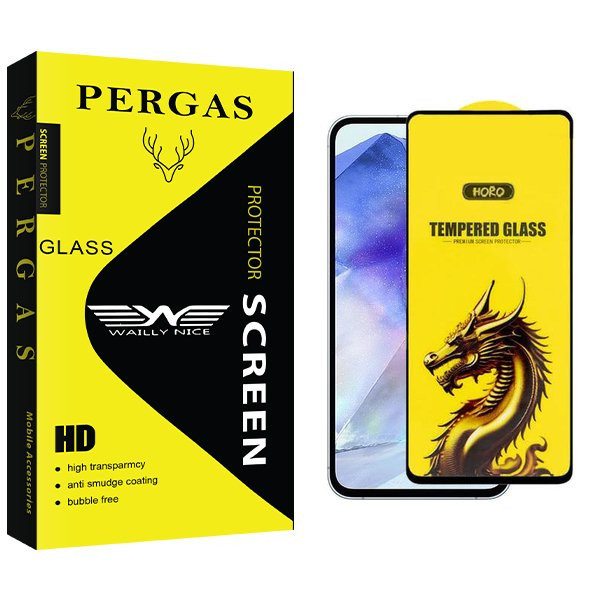 محافظ صفحه نمایش وایلی نایس مدل Pergas Y-Horo مناسب برای گوشی موبایل سامسونگ Galaxy A55