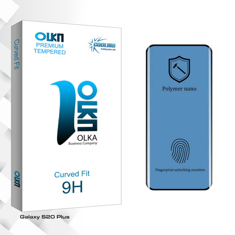 محافظ صفحه نمایش کولینگ مدل Olka Glass Nano Polymer مناسب برای گوشی موبایل سامسونگ Galaxy S20 Plus