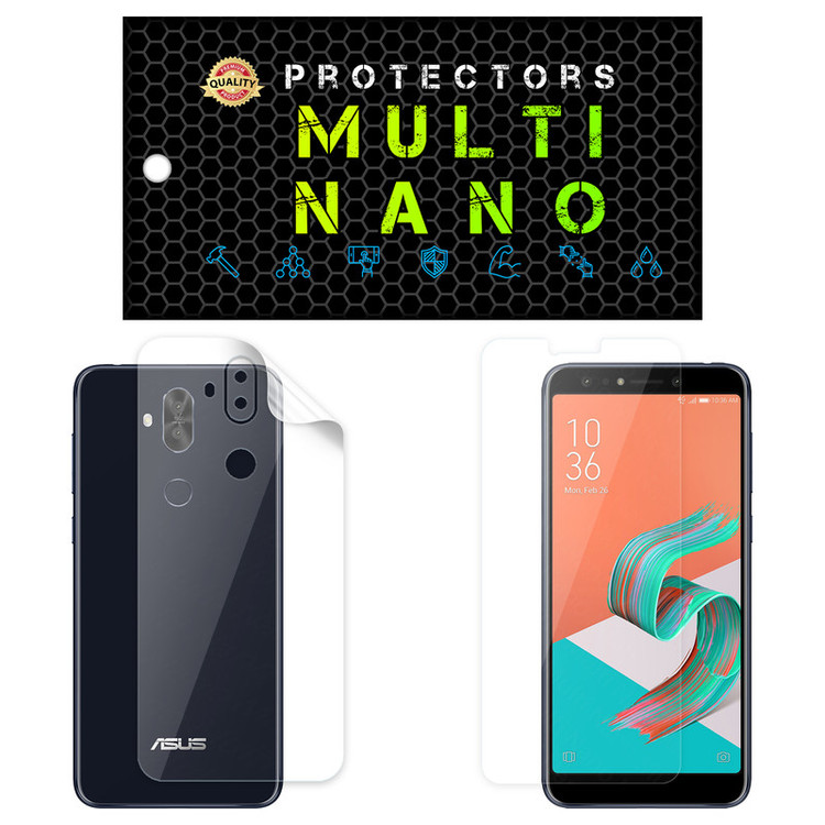 محافظ صفحه نمایش مولتی نانو مدل X-SFT مناسب برای گوشی موبایل ایسوس Zenfone 5 Lite / ZC600KL به همراه محافظ پشت