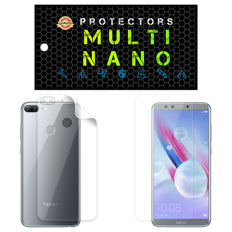 محافظ صفحه نمایش مولتی نانو مدل X-SFT مناسب برای گوشی موبایل آنر 9 Lite به همراه محافظ پشت