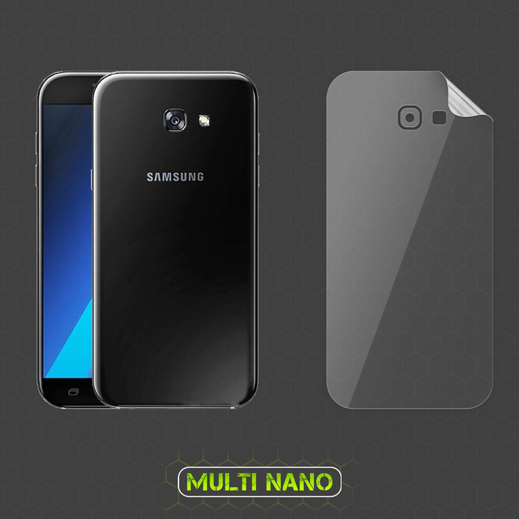 محافظ صفحه نمایش مولتی نانو مدل X-SFT مناسب برای گوشی موبایل سامسونگ Galaxy A7 2017 به همراه محافظ پشت