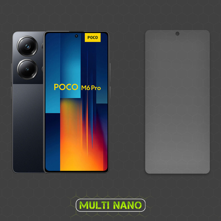 محافظ صفحه نمایش مات مولتی نانو مدل X-S1M مناسب برای گوشی موبایل شیائومی Poco M6 Pro