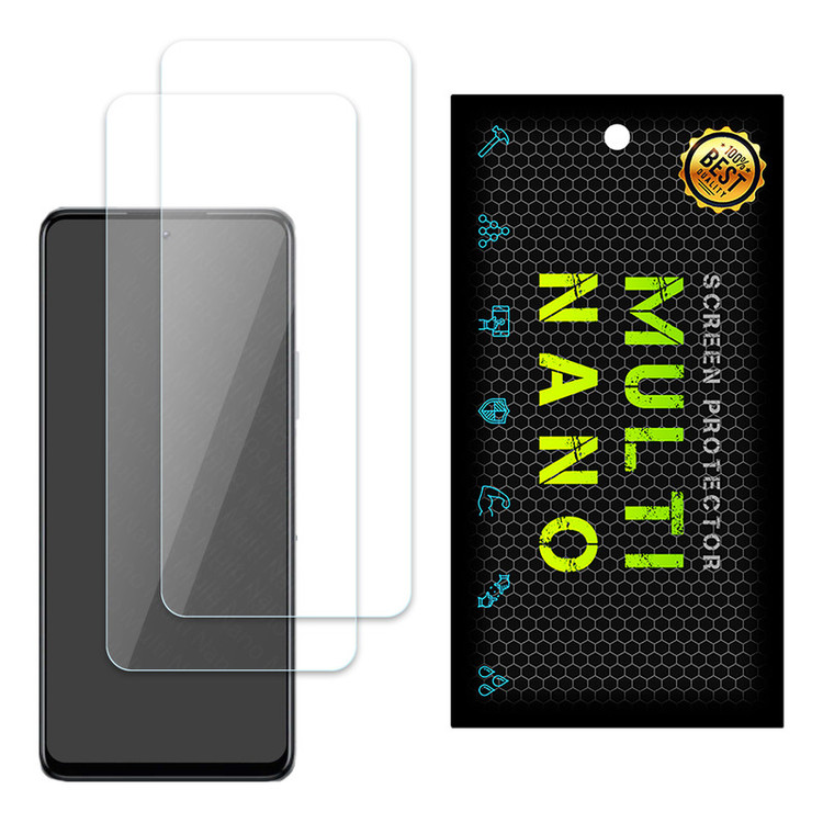 محافظ صفحه نمایش مولتی نانو مدل X-S2N مناسب برای گوشی موبایل اینفینیکس Note 11 Pro بسته دو عددی