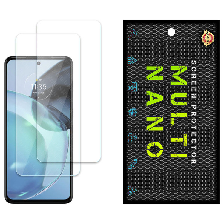 محافظ صفحه نمایش مولتی نانو مدل X-S2N مناسب برای گوشی موبایل موتورولا Moto G72 بسته دو عددی