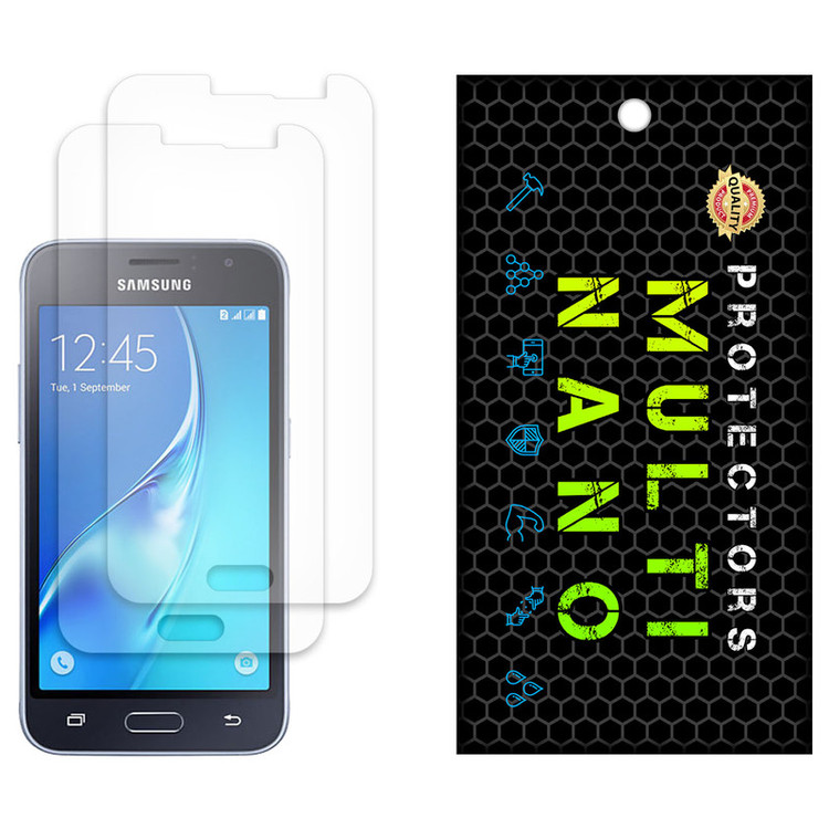 محافظ صفحه نمایش مات مولتی نانو مدل X-S2M مناسب برای گوشی موبایل سامسونگ Galaxy J1 2016 بسته دو عددی