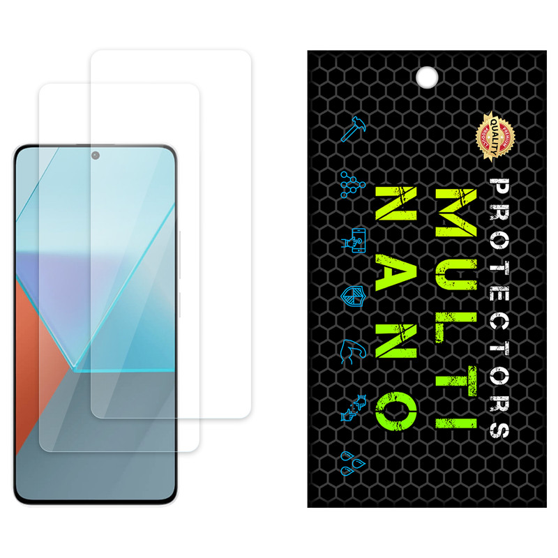 محافظ صفحه نمایش مولتی نانو مدل X-S2N مناسب برای گوشی موبایل شیائومی Redmi Note 13 Pro بسته دو عددی
