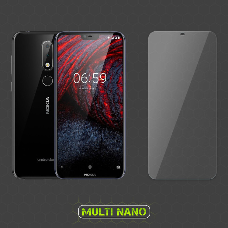 محافظ صفحه نمایش مولتی نانو مدل X-SFL مناسب برای گوشی موبایل نوکیا 6.1 Plus به همراه برچسب پوششی