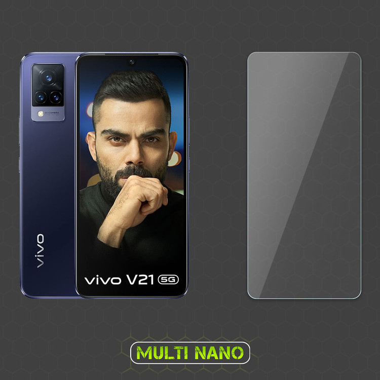 محافظ صفحه نمایش مولتی نانو مدل X-S2N مناسب برای گوشی موبایل ویوو V21 بسته دو عددی