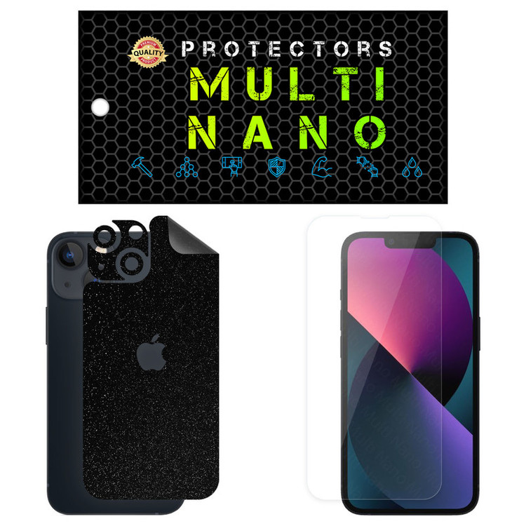 محافظ صفحه نمایش مولتی نانو مدل X-SFG مناسب برای گوشی موبایل اپل iPhone 13 Mini به همراه برچسب پوششی