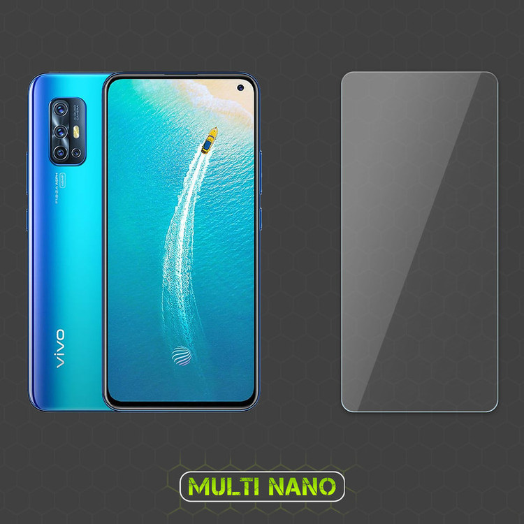 محافظ صفحه نمایش مولتی نانو مدل X-S2N مناسب برای گوشی موبایل ویوو V17 بسته دو عددی