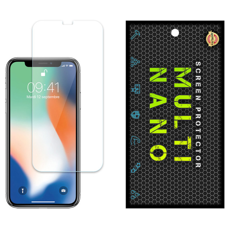 محافظ صفحه نمایش مولتی نانو مدل X-S1N مناسب برای گوشی موبایل اپل iPhone X