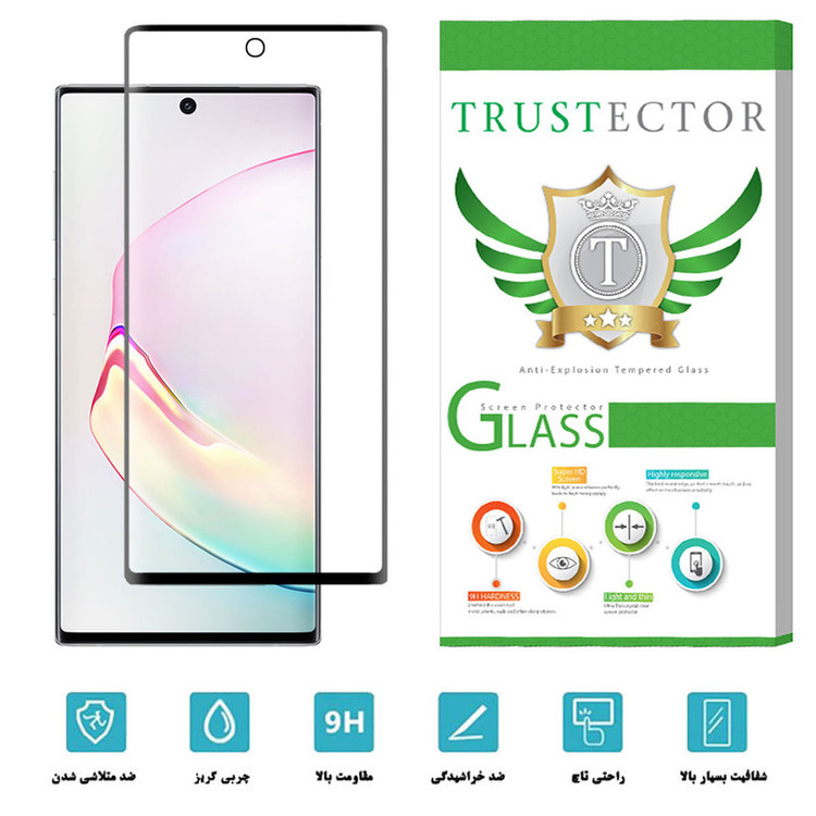 محافظ صفحه نمایش سرامیکی تراستکتور مدل CRA مناسب برای گوشی موبایل سامسونگ Galaxy Note10 Plus / Note10 Pro