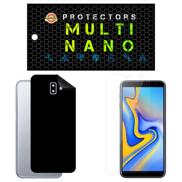 محافظ صفحه نمایش مولتی نانو مدل X-SFM مناسب برای گوشی موبایل سامسونگ Galaxy J6 Plus به همراه برچسب پوششی
