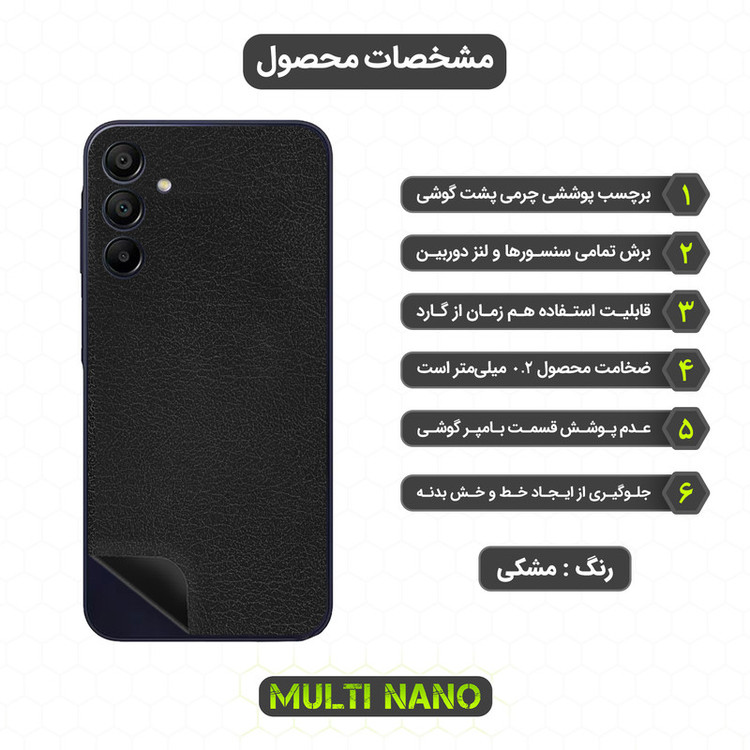برچسب پوششی مولتی نانو مدل X-F1L مناسب برای گوشی موبایل سامسونگ Galaxy A15