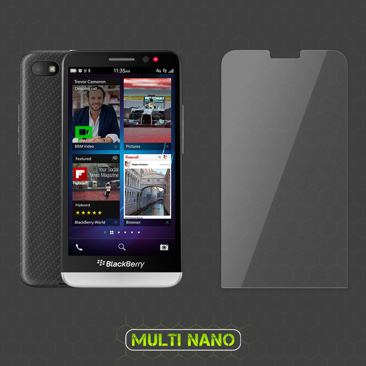 محافظ صفحه نمایش مولتی نانو مدل X-SFG مناسب برای گوشی موبایل بلک بری Z30 به همراه برچسب پوششی