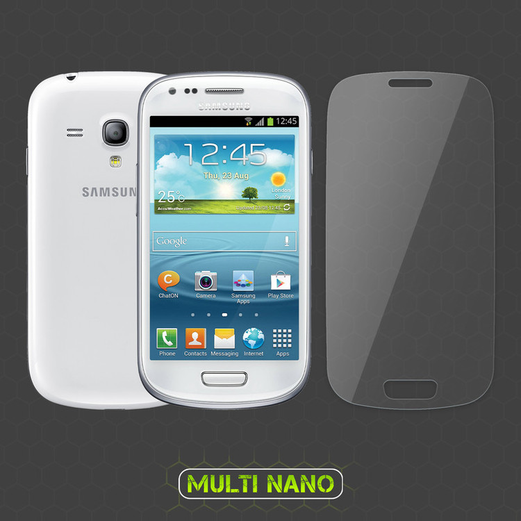 محافظ صفحه نمایش مولتی نانو مدل X-S3N مناسب برای گوشی موبایل سامسونگ Galaxy S3 Mini بسته سه عددی