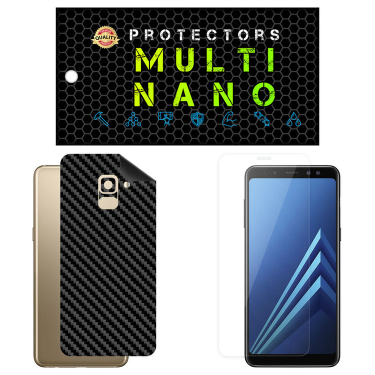 محافظ صفحه نمایش مولتی نانو مدل X-SFC مناسب برای گوشی موبایل سامسونگ Galaxy A8 2018 به همراه برچسب پوششی