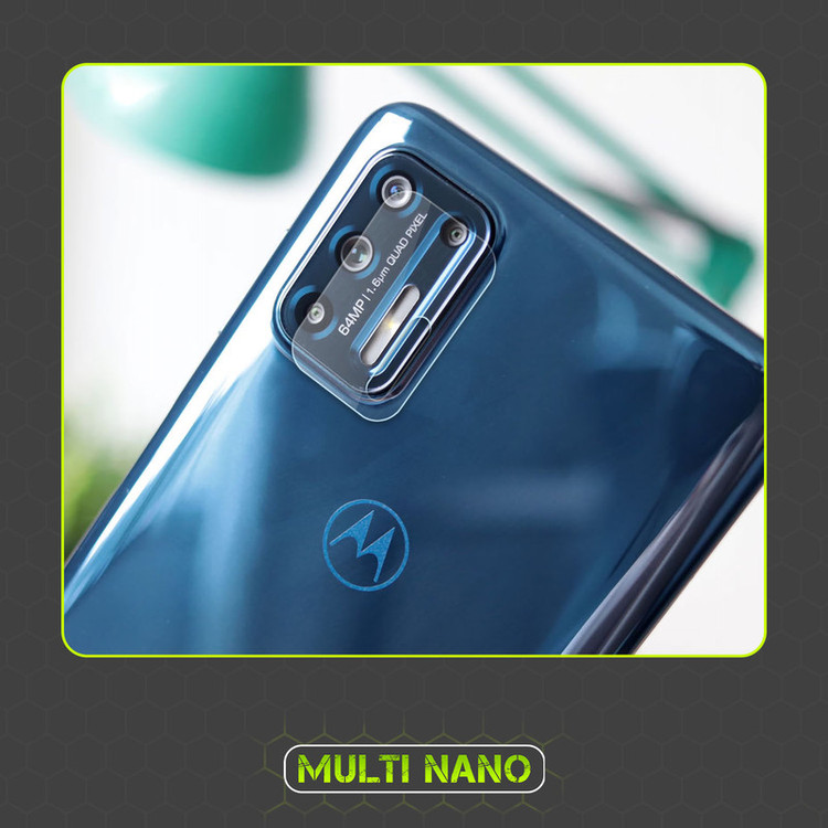 محافظ صفحه نمایش مولتی نانو مدل X-SLFG مناسب برای گوشی موبایل موتورولا Moto G9 Plus به همراه برچسب پوششی و محافظ لنز دوربین