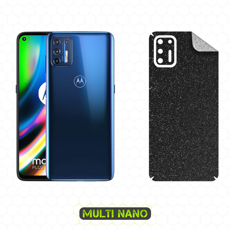 محافظ صفحه نمایش مولتی نانو مدل X-SLFG مناسب برای گوشی موبایل موتورولا Moto G9 Plus به همراه برچسب پوششی و محافظ لنز دوربین