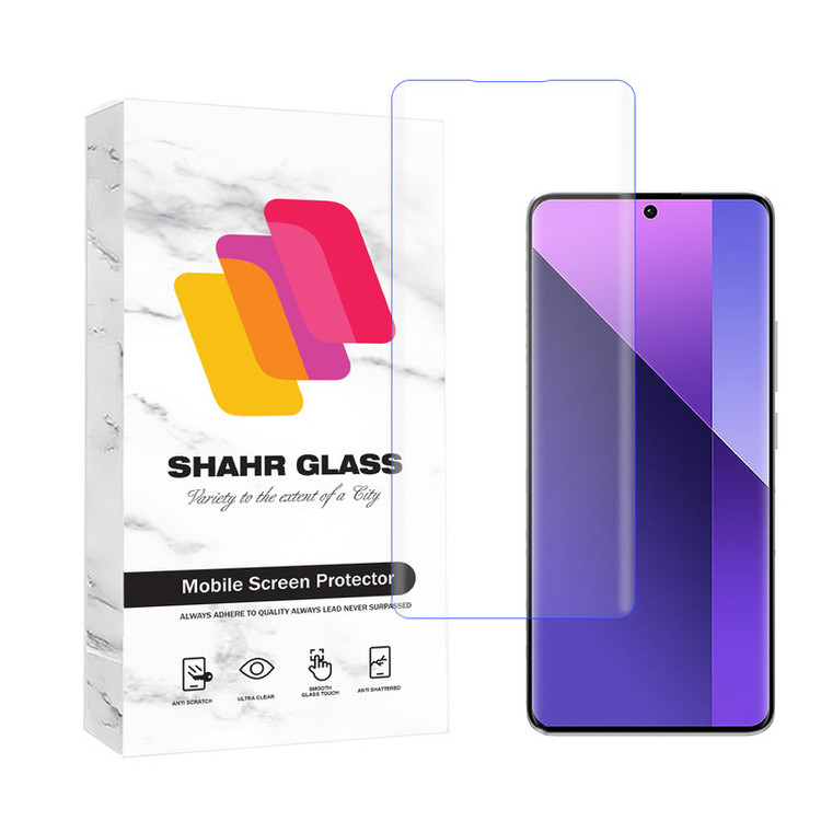 محافظ صفحه نمایش یووی شهر گلس مدل UVLIGHTSH مناسب برای گوشی موبایل شیائومی Redmi Note 13 Pro Plus 5G