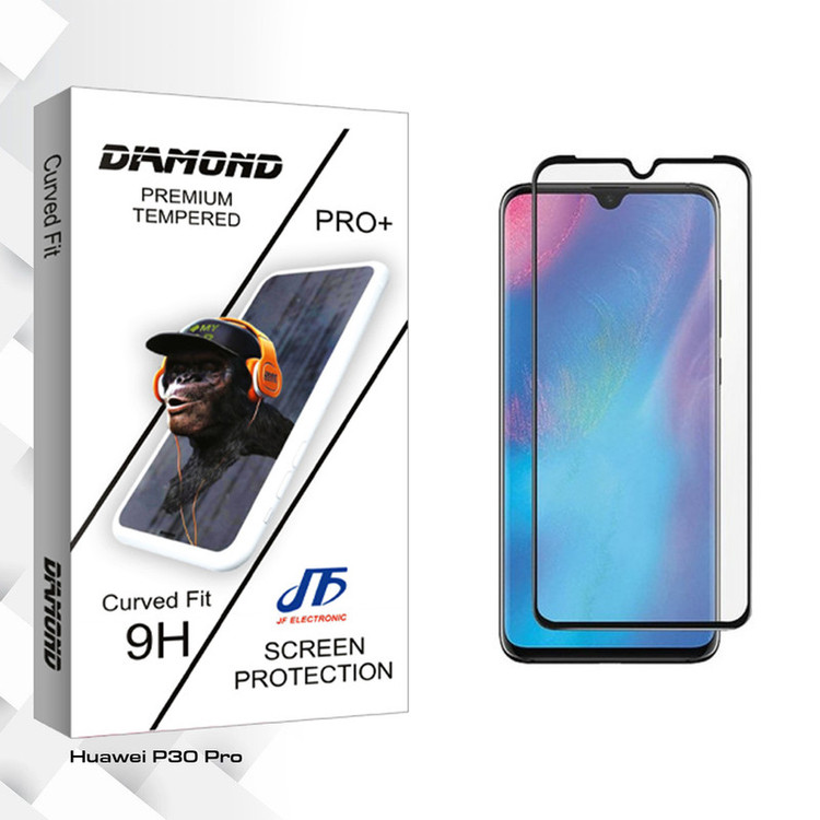محافظ صفحه نمایش جی اف مدل Diamond glass مناسب برای گوشی موبایل هوآوی P30 Pro