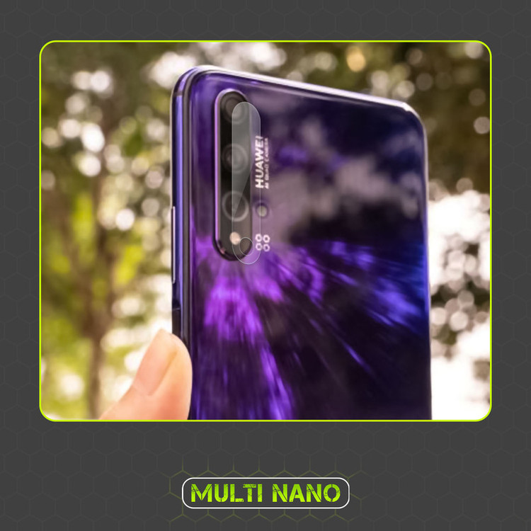 محافظ صفحه نمایش مولتی نانو مدل X-SLFG مناسب برای گوشی موبایل هوآوی Nova 5T به همراه برچسب پوششی و محافظ لنز دوربین