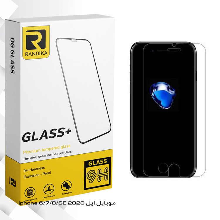 محافظ صفحه نمایش راندیکا مدل GLD مناسب برای گوشی موبایل اپل iphone 6/7/8/SE 2020