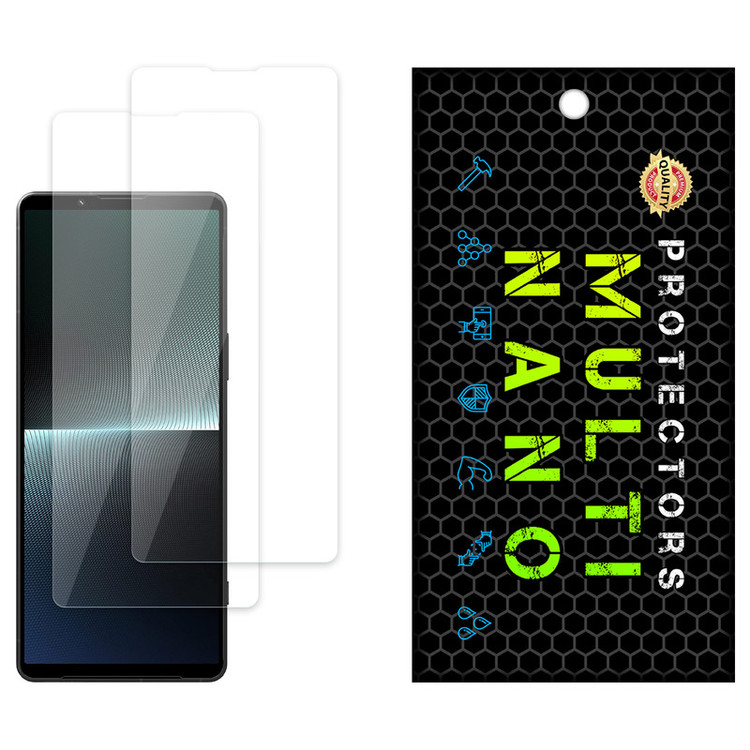 محافظ صفحه نمایش مولتی نانو مدل X-S2N مناسب برای گوشی موبایل سونی Xperia 1 V بسته دو عددی