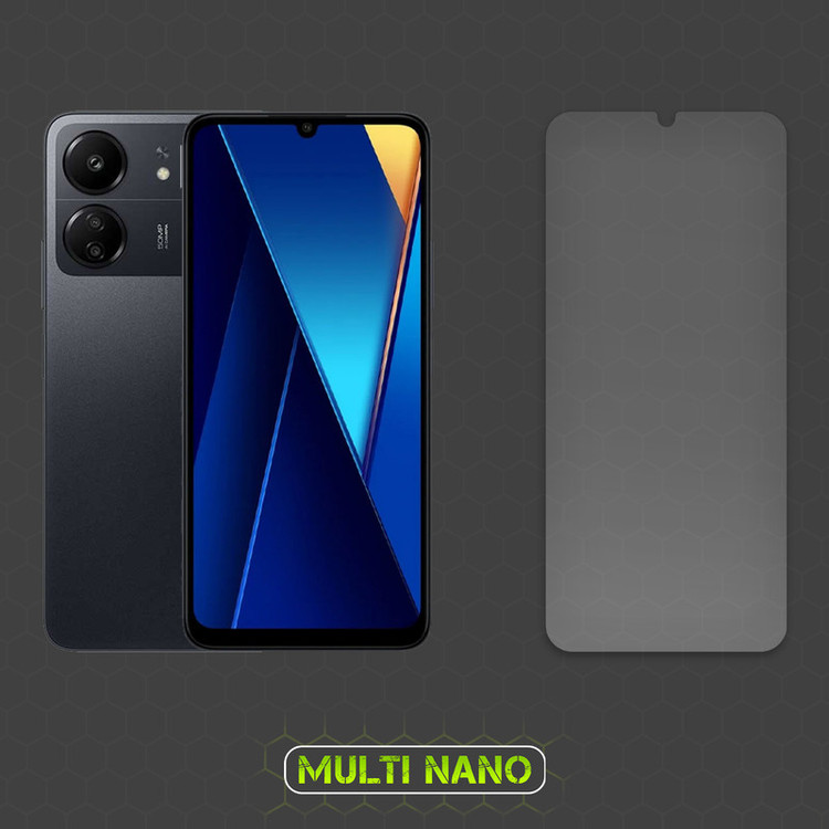 محافظ صفحه نمایش مات مولتی نانو مدل X-S3M مناسب برای گوشی موبایل شیائومی Poco C65 بسته سه عددی