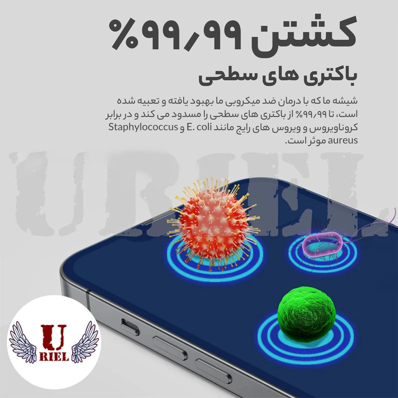 محافظ صفحه نمایش آنتی استاتیک یوریل مدل AST مناسب برای گوشی موبایل شیائومی Redmi Note 12 4G