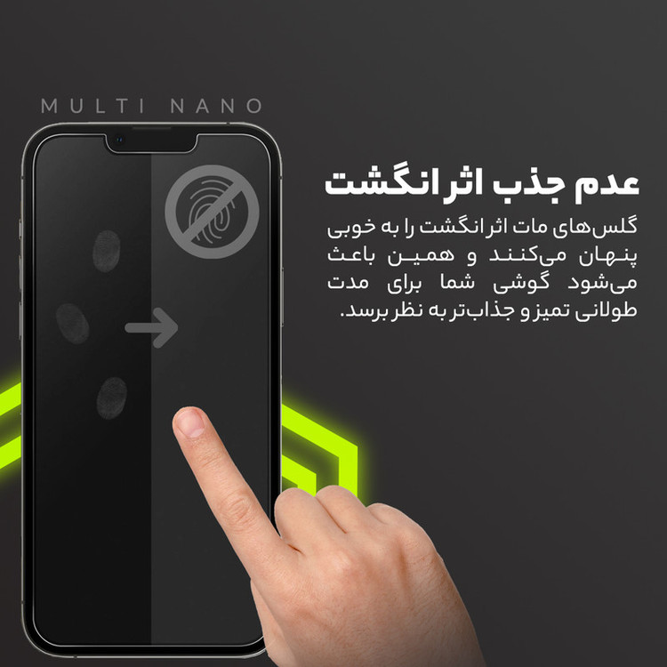 محافظ صفحه نمایش مات مولتی نانو مدل X-S1M مناسب برای گوشی موبایل هوآوی Nova 3E