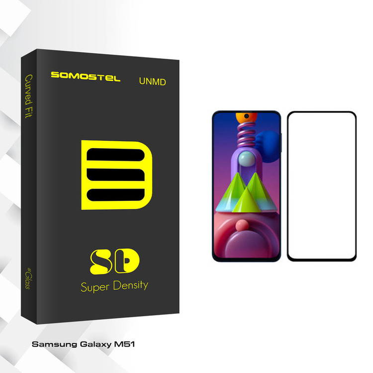 محافظ صفحه نمایش سوماستل مدل SD Glass مناسب برای گوشی موبایل سامسونگ Galaxy M51