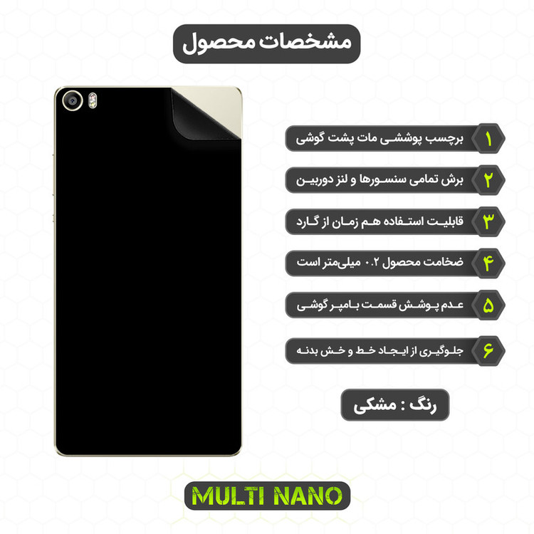 برچسب پوششی مولتی نانو مدل X-F1M مناسب برای گوشی موبایل هوآوی P8 Max