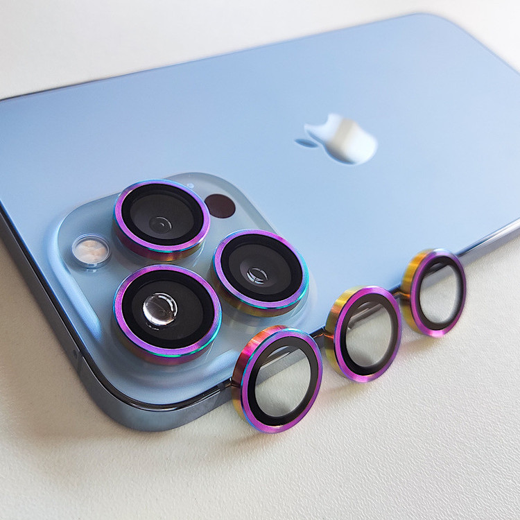 محافظ لنز دوربین مدل رینگی مناسب برای گوشی موبایل اپل iphone 13 pro/13 promax