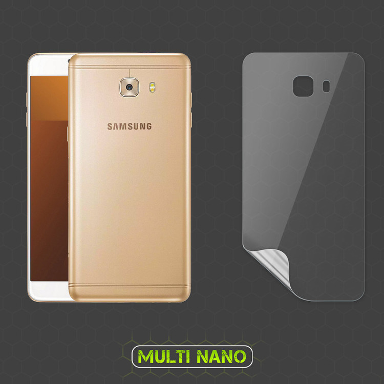 محافظ صفحه نمایش مولتی نانو مدل X-SFT مناسب برای گوشی موبایل سامسونگ Galaxy C7 Pro به همراه محافظ پشت