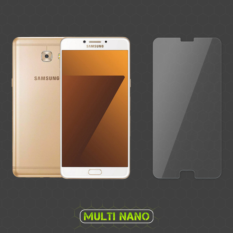 محافظ صفحه نمایش مولتی نانو مدل X-SFT مناسب برای گوشی موبایل سامسونگ Galaxy C7 Pro به همراه محافظ پشت